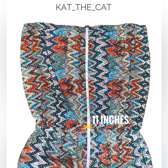 QED London Women's Strapless Boho Jumpsuit - Medium - Picture 3 of 6